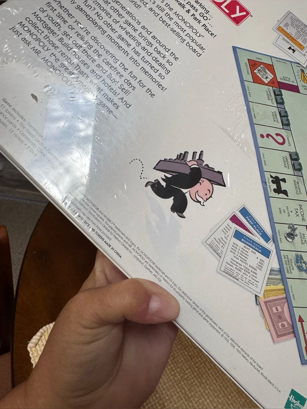 Vintage Monopoly Board Game 1999 Version Classic Edition New Sealed In Box